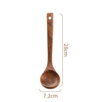 双枪 鸡翅木汤勺 28*7.2CM