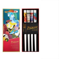 毕加索 PICASSO 艺术陶瓷筷礼盒 四双装 (图示10款花色随机发货)