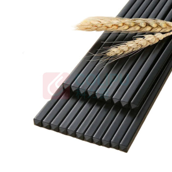 HOMEGLEN 合金筷 24cm 100双光面 (黑色)