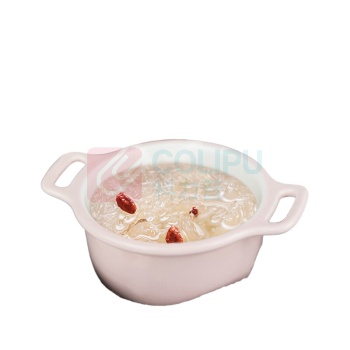 北鼎 Buydeem 陶瓷小盅双耳带盖 CT1002 (珊瑚粉)