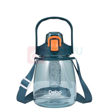 德铂 Debo 海莉网红大肚水杯 DEP-DS325 1.2L (紫色、粉色、蓝色) 杯身采用PC材质，超大容量，一杯能量加满