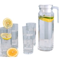 乐唯诗 水具五件套 壶：1000ML*1 杯：200ML*4 