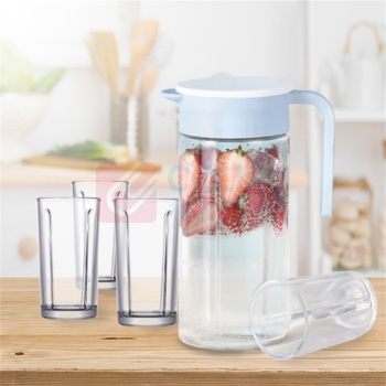 乐唯诗 水具五件套 壶：1000ML*1 杯：200ML*4 