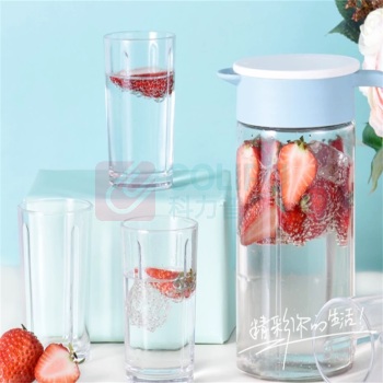 乐唯诗 水具五件套 壶：1000ML*1 杯：200ML*4 