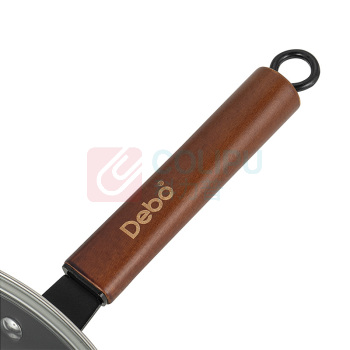 德铂 Debo 艾娜炒锅无涂层不易锈煎炒锅 DEP-DZ323 口径:32cm容量:4.2L 包装尺寸:335*122*535mm6套/箱
