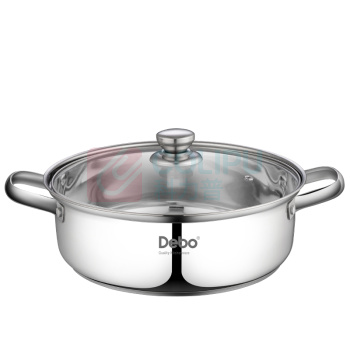 德铂 Debo 怀亚特汤锅 DEP-DS289 口径:30cm容量:5.8L 包装尺寸:368*127*304mm6套/箱