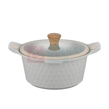 德铂 Debo 摩纳哥汤锅火锅明火电磁炉通用 DEP-817 口径24cm