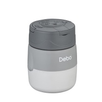 德铂 Debo 露比不锈钢汤罐 0.5L (灰色)