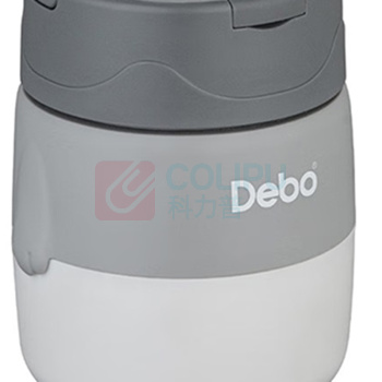 德铂 Debo 露比不锈钢汤罐 0.5L (灰色)
