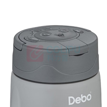德铂 Debo 露比不锈钢汤罐 0.5L (灰色)