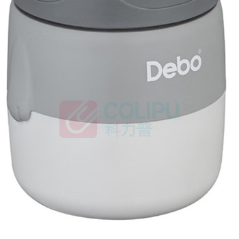 德铂 Debo 露比不锈钢汤罐 0.5L (灰色)