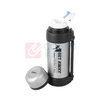 德铂 Debo 米勒不锈钢保温壶 DEP-338 2000ML (颜色随机)
