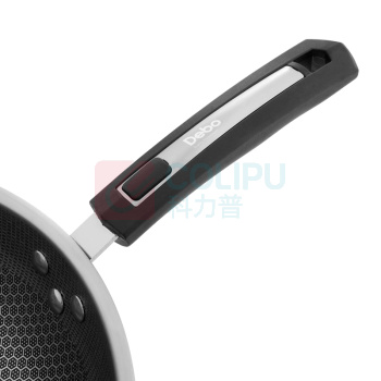 德铂 Debo 卡诺亚不不配盖(炒锅) DEP-DS230 32CM (不锈钢色) 炒锅*1