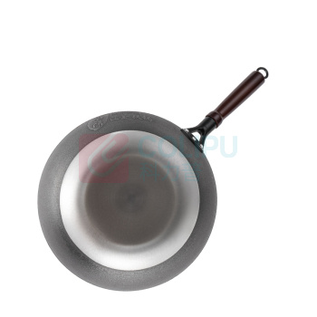 德铂 Debo 臻匠(炒锅) DEP-709 32CM (黑色) 炒锅*1、木盖*1