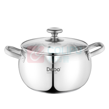 德铂 Debo 加百利(汤锅) DEP-753 22CM (不锈钢色)