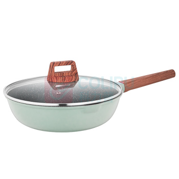 德铂 Debo 阿斯顿(煎锅) DEP-DS315 28CM (青色)