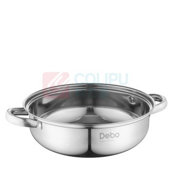 德铂 Debo 柏林公爵(蒸锅) DEP-04 26CM (不锈钢色)