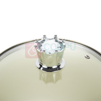 火象 皇冠珐琅汤锅24cm HXG-TG345 (浅咖色)