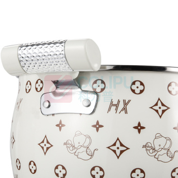 火象 皇冠珐琅汤锅24cm HXG-TG345 (浅咖色)