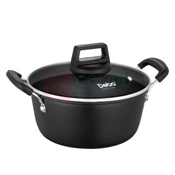 德铂 Debo 炒锅汤锅套装 DEP-872帕卡德 22/32CM