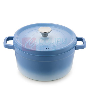 赫曼德 nolte 梦之蓝珐琅炖锅 HMD-97110 24cm