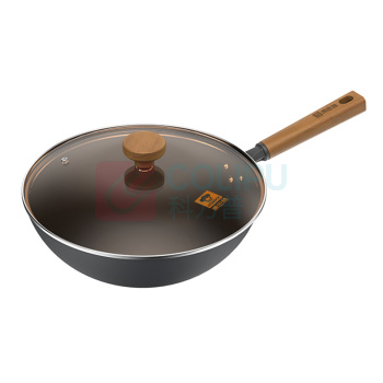 康巴赫 KOBACH 无涂层深氮炒锅32cm LPB-C32S