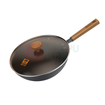 康巴赫 KOBACH 无涂层深氮炒锅32cm LPB-C32S