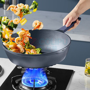 炊大皇 COOKER KING 蓝钻炒锅 CKNC6430ZS 30cm