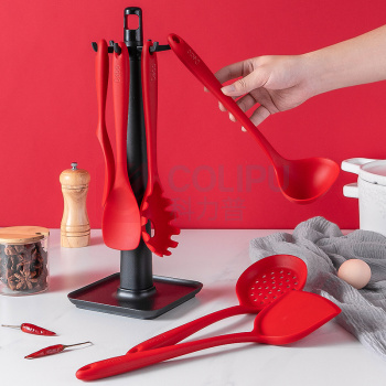 德铂 Debo 瑞贝卡(厨房用具) DEP-758 7件套 (红色)