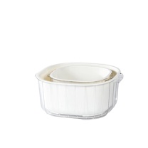 特美居 tmj 沥水篮4件套 TMJ-246 (白色)