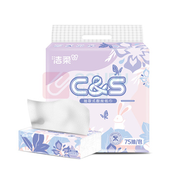洁柔 C&S 厨房用纸 JK213-03A 215mmX210mm 2层 75抽/包 3包/提 0.474g 纸张白色 3.00 包/提