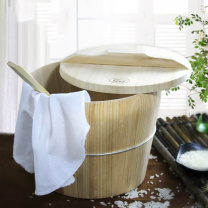 奕澜 蒸饭木桶 40cm(蒸15斤米)