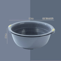 京喜 塑料沥水篮圆形 34cm