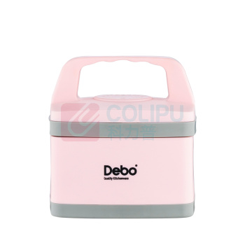 德铂 Debo 伊布(饭盒) DEP-611 700ML (粉色)