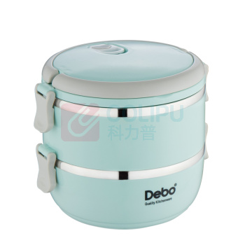德铂 Debo 艾莱尔(饭盒) DEP-695 1.4L (青色)