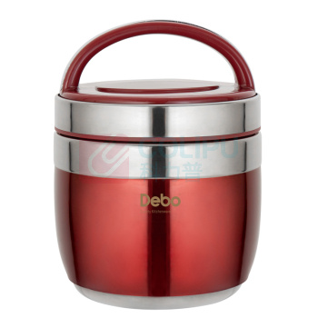 德铂 Debo 哈里(饭盒) DEP-741 1.5L (红色) 保温饭盒