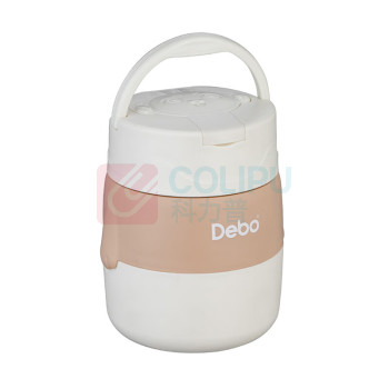 德铂 Debo 饭盒 不锈钢 1层 DEP-DS379 500ml (白色)