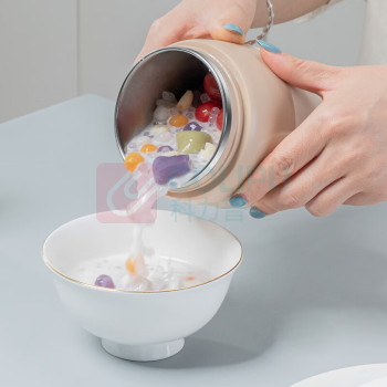 德铂 Debo 饭盒 不锈钢 1层 DEP-DS379 500ml (白色)