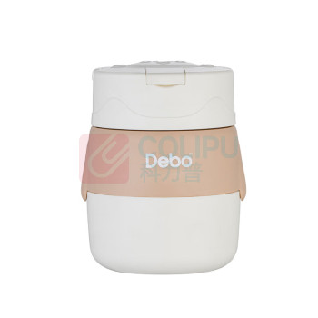 德铂 Debo 饭盒 不锈钢 1层 DEP-DS379 500ml (白色)