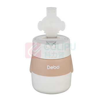 德铂 Debo 饭盒 不锈钢 1层 DEP-DS379 500ml (白色)