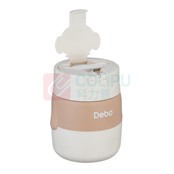 德铂 Debo 饭盒 不锈钢 1层 DEP-DS379 500ml (白色)