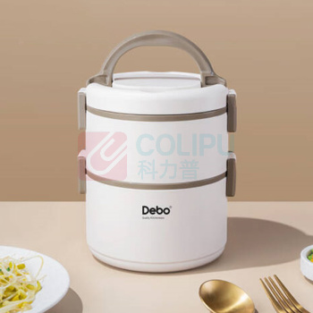 德铂 Debo 美拉德双层不锈钢饭盒 DEP-931