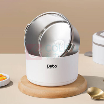 德铂 Debo 美拉德双层不锈钢饭盒 DEP-931