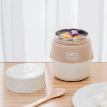 德铂 Debo 露比304不锈钢饭盒汤罐 DEP-DS379 304不锈钢