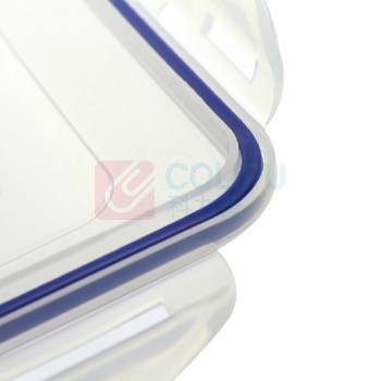 乐扣乐扣 LOCK&LOCK 长方形塑料保鲜盒 HPL827 24.8*18*15cm 4.5L (透明)