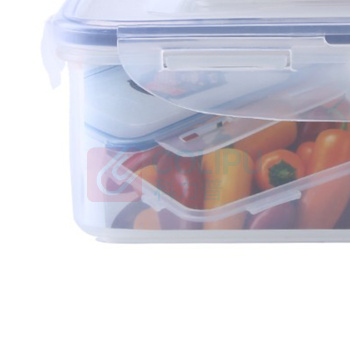 乐扣乐扣 LOCK&LOCK 塑料保鲜盒三件套 HPL817S001 HPL806:350ml*2,HPL817:1L*1 (透明)
