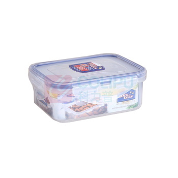 乐扣乐扣 LOCK&LOCK 塑料保鲜盒三件套 HPL817S001 HPL806:350ml*2,HPL817:1L*1 (透明)