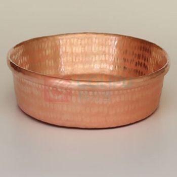 三月三 紫铜托盘 32985 四个装 25cm