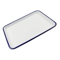 SGK 搪瓷盘 SK40606 400x600x60mm (白色) 主体材质:铁板(冷轧钢板)+ 表面搪瓷釉层
