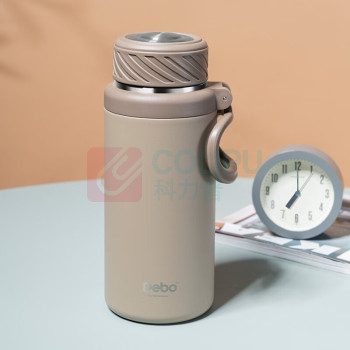 德铂 Debo 316不锈钢萨堡真空保温壶 DK-021 1000ML (金棕色)